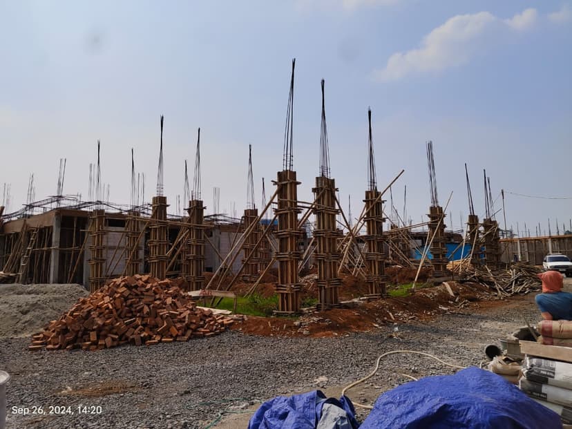 Construction progress